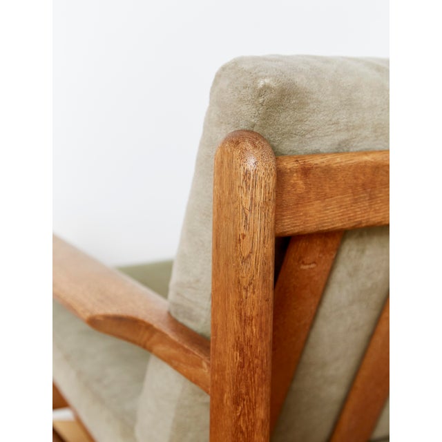 Green Armchair No.390 by Volther for Frem Rojle, 1960s For Sale - Image 8 of 14