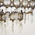 1930s Metal and Glass Chandelier For Sale - Image 3 of 10