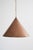 Danish Brutalist Hand-Hammered Copper Pendant Lamp from ES Horn Aalestrup, 1960s For Sale - Image 6 of 8