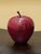 Exquisite Handmade Vintage Solid Marble Red Delicious Apple Paper Weight With a Stem For Sale - Image 11 of 12