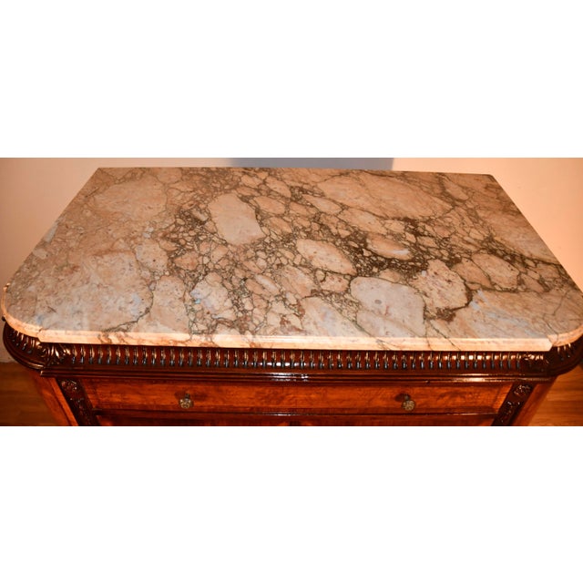 We are pleased to offer this gorgeous Antique French Louis XVI Dresser / chest of drawers , from the 1900s. This dresser...