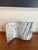 White Contemporary Studio Pottery Hanukkah Menorah in White & Cobalt Glaze For Sale - Image 8 of 9
