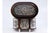 Rosewood Jewelry Box with Silver Structure and Lined Interior For Sale - Image 5 of 10