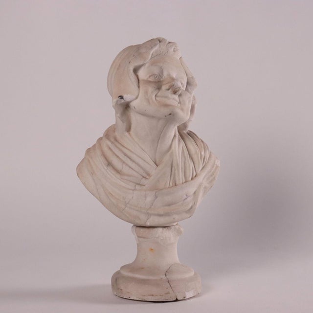 Antique Marble Bust For Sale - Image 3 of 11