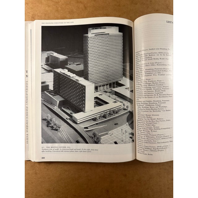 Mid-Century Modern Walter Gropius: Work and Teamwork Bauhaus Architect, Giedion Mid-Century Modern Classic For Sale - Image 3 of 12