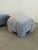 Late 20th Century Gathered Mid Century Modern Ottoman (Pair) For Sale - Image 9 of 12