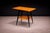 Mid-Century Modern Side Table With a Swivel Top in Pau Marfim & Ebony Finish, Unknown, 1950s For Sale - Image 3 of 9
