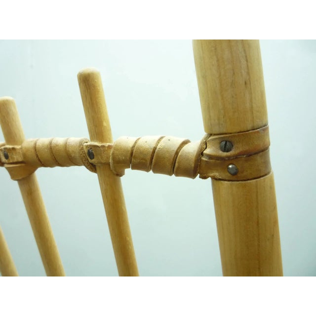 Vintage Chair in Cherry Wood by Albert Haberer for Fleiner, 1940s For Sale - Image 12 of 13