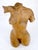 Very Fine Carved Oiled Mango Wood Sculpture of a Nude Female Bust MINT For Sale - Image 4 of 11