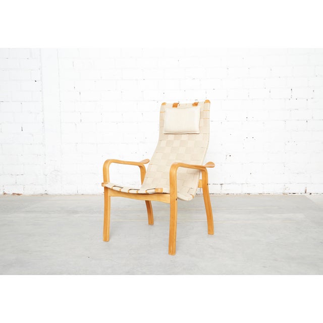 Primo High Lounge Chair by Yngve Ekström for Swedese, 1980s For Sale - Image 16 of 16