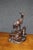 Brown Black Forest Carved Deer Sculpture For Sale - Image 8 of 12