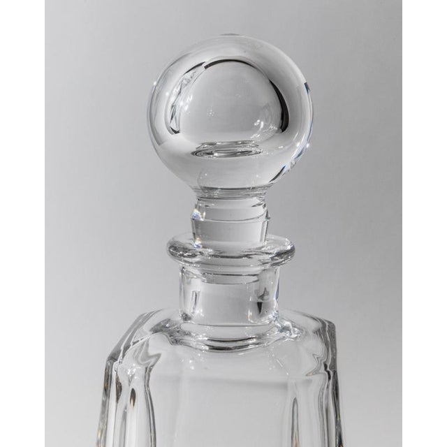 Vintage Clear Murano Glass Decanter, 1990s For Sale - Image 5 of 12