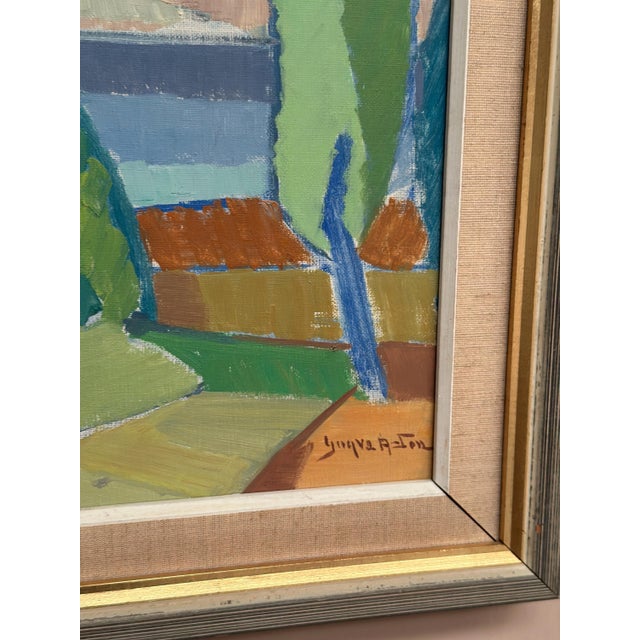 Yngve Andersson, Fractured Horizon, 1960s, Oil on Canvas For Sale - Image 5 of 17