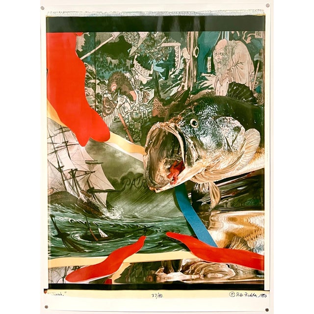 Robert Fichter, Large Format Polaroid Photograph Still Life Color Photo Dye Print Robert Fichter, 1980 For Sale