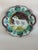 Victorian Era Majolica Dog Plates Arsenal Pottery Set of Three (3) For Sale - Image 4 of 12