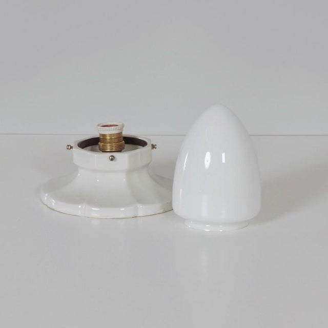 Vintage Art Deco Ceiling Light, 1930s For Sale - Image 6 of 8