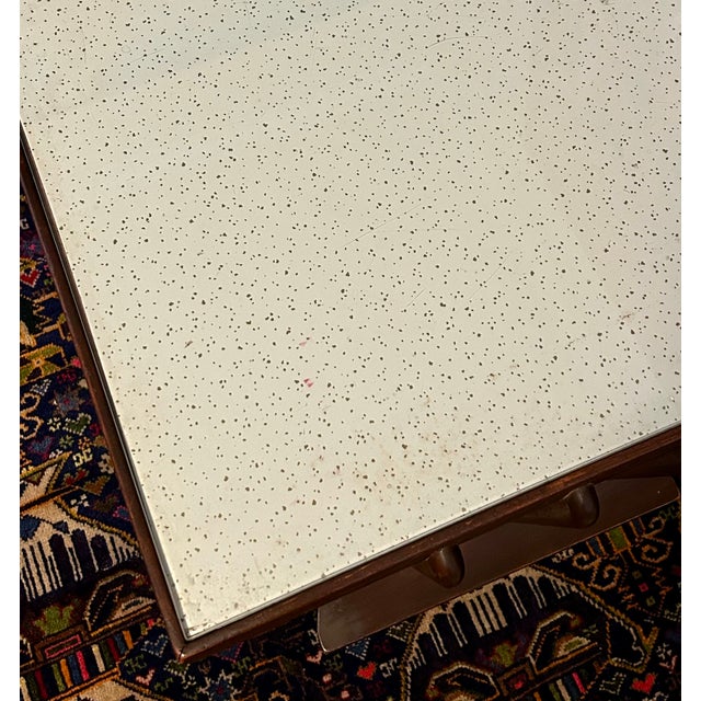 Brown Streamline Moderne Art Deco Cocktail / Coffee Table American c.1930 For Sale - Image 8 of 10