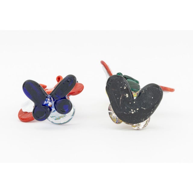 Murano Art Glass Clown Sculptures, 2 For Sale - Image 16 of 17