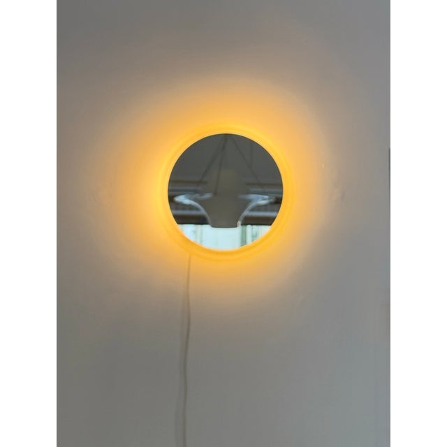 Mid-Century Backlit Wall Mirror from Hillebrand, Germany, 1960s For Sale - Image 12 of 13