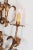 1950s Large 1950s Italian Gilt Iron Floral Sconces - a Pair For Sale - Image 5 of 12