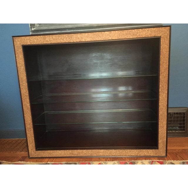 Paul Frankl Cork Trimmed Bookcase Chairish