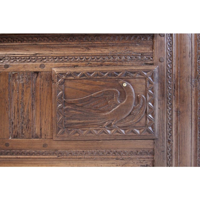 19th Century French Provincial Breton Folk-Art Armoire For Sale - Image 9 of 18