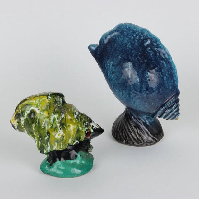 Vintage Ceramics Marine Themed, France, 1960s, Set of 7 For Sale - Image 3 of 10