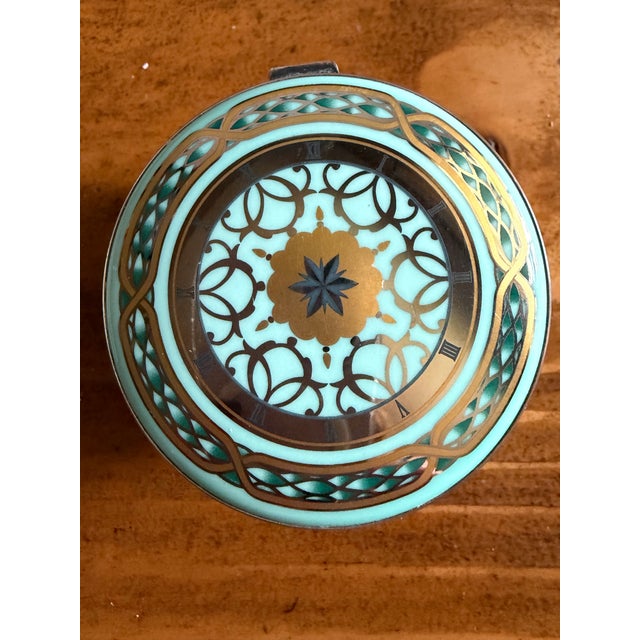 This is a beautiful little clock by Wedgwood. It is the Greenwich Clock from their Hidden Treasures collection. The clock...