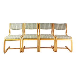 Mid-Century Chairs by Magnus Olesen, 1970s, Set of 4 For Sale