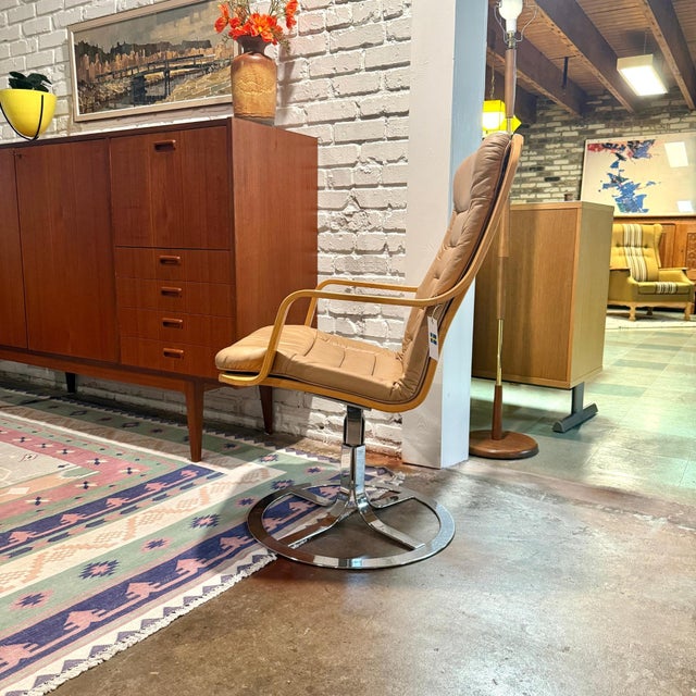 Mid-Century Modern Mid 20th Century Swedish Slim Chairs by Göte Möbler For Sale - Image 3 of 8