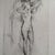 Transparent Vintage Original Art Print of Etching With Drypoint “ Binding the Hair “ by James McNeill Whistler ( 1834 - 1903 ) For Sale - Image 8 of 12