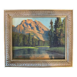 Keith Huey Original Painting, Framed