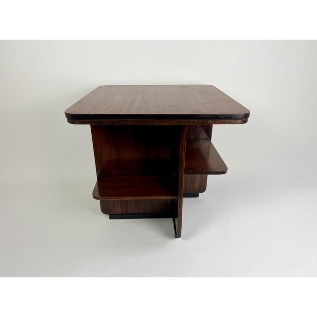 Antique Art Deco Book Side Table from Waring & Gillow, England, 1920s-1930s For Sale - Image 10 of 18