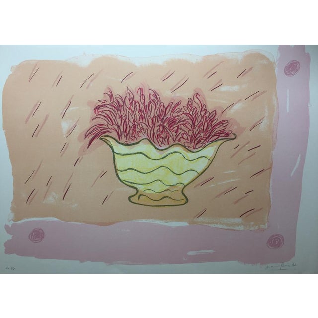 Maria Girnona, Bugenvillees, 1992, Lithograph For Sale - Image 4 of 4