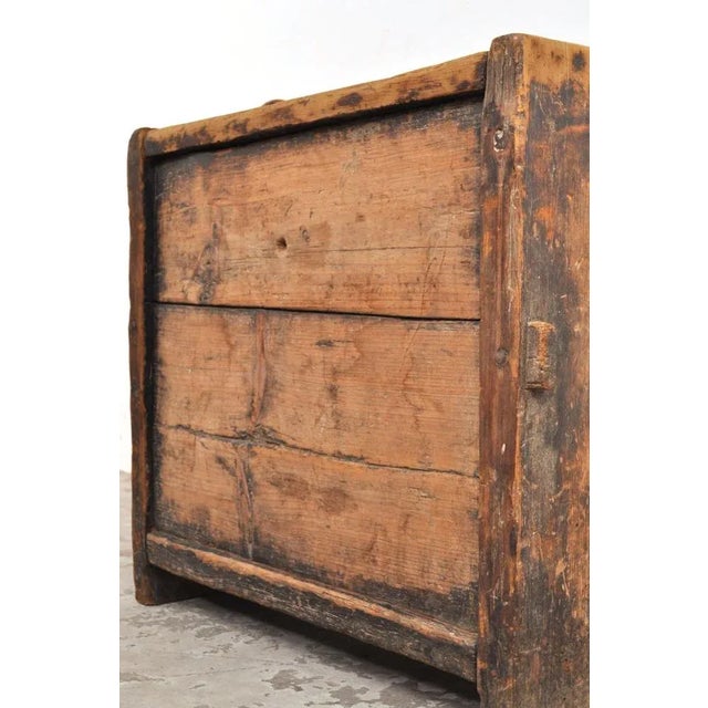 Wood Wooden Himalayan Chest, 1900s For Sale - Image 7 of 13