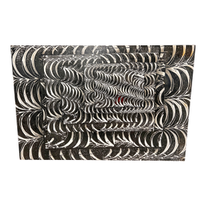 C. 1960s Alton Tobey Large Op Art Curvilinear Work