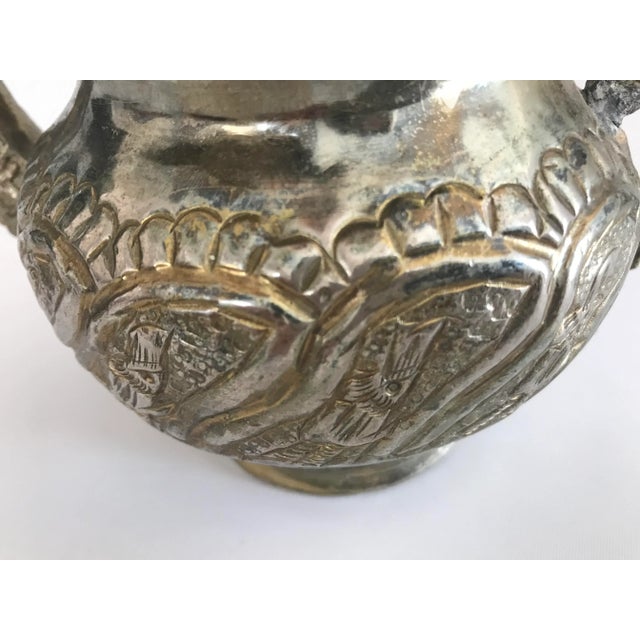 Vintage Turkish Brass Tea Kettle For Sale In Phoenix - Image 6 of 11