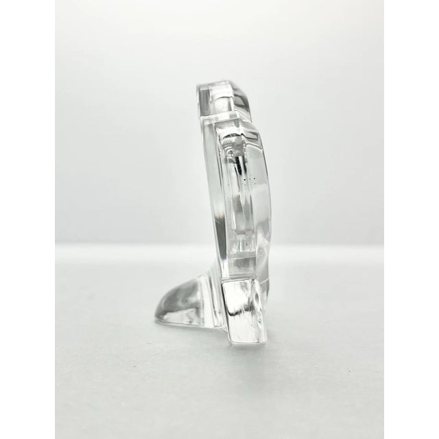 Contemporary Waterford (Marquis) “Sweet Memories” Crystal Double Heart Mini Picture Frame For Sale - Image 3 of 5