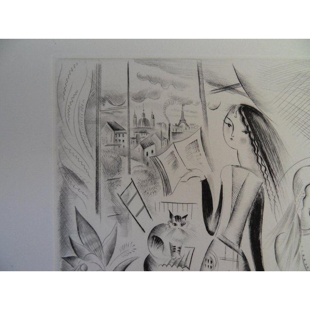 Modern Mily Possoz, Les lectrices, Etching For Sale - Image 3 of 8