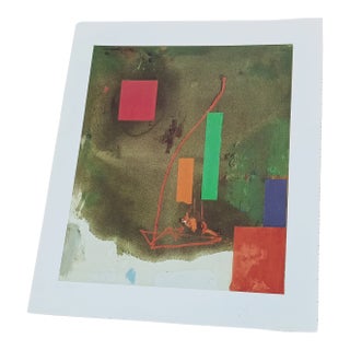 1980s Original Art Print Titled Legends of Distant Past Days For Sale
