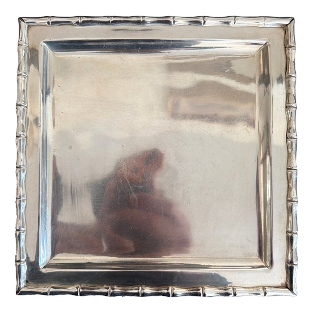 1930s Maison Bagues Small Brass Pocket Tray For Sale