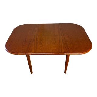 Teak Expandable Dining Table For Sale
