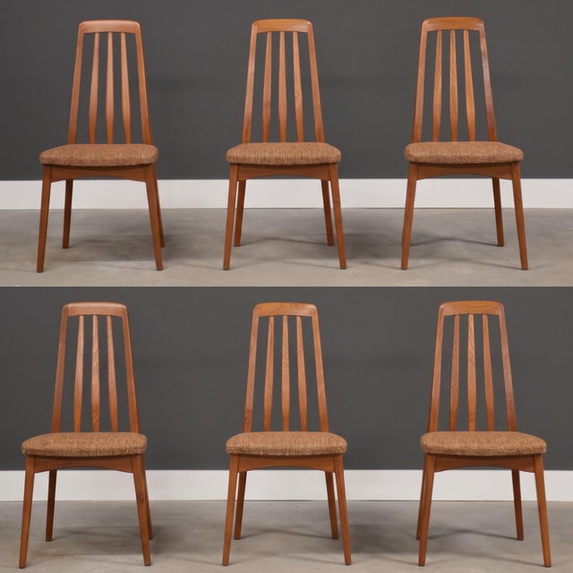 Wood 1960s Modern Teak Dining Chairs by Svegards Markaryd - Set of 6 For Sale - Image 7 of 15
