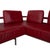 Dono 6100 Set Leather Corner Sofa with Ottoman in Red with Manual Function from Rolf Benz, Set of 2 For Sale - Image 11 of 18