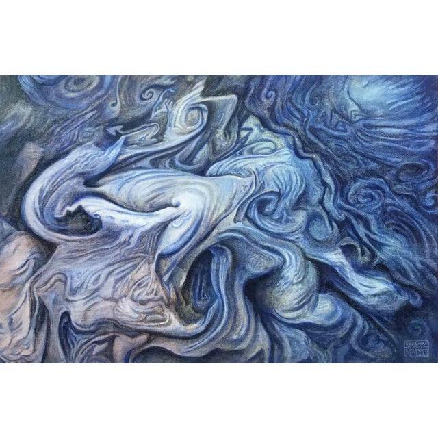 Gregory Proch, Jovijas Vetra, Oil Painting, 2022 For Sale