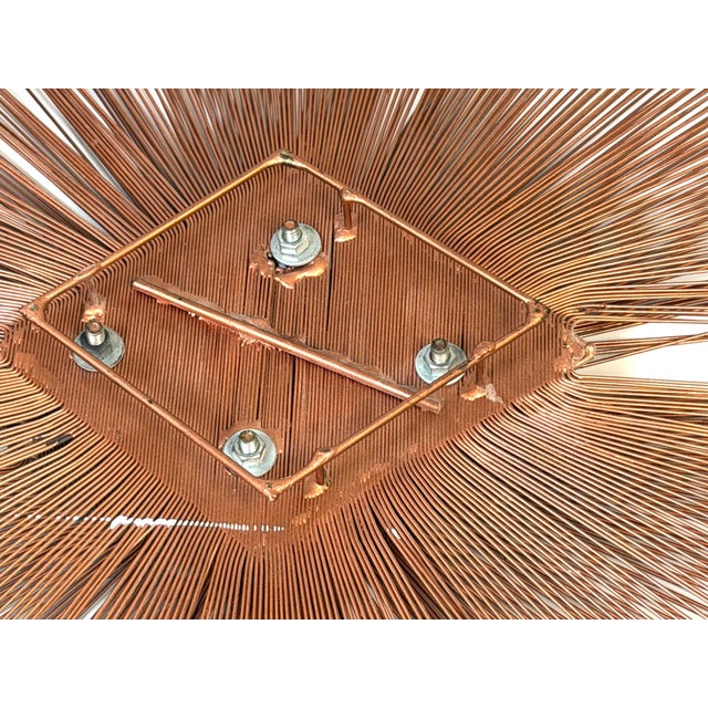 Split Sphere” Copper and Bronze Wall Sculpture, Attrib. Bruce & Willam Friedle For Sale - Image 4 of 13