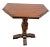Gorgeous vintage half-moon accent table by Mersman. Crafted from rich, genuine mahogany, this piece features a striking...