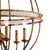 6 Lites-Hand Formed Iron Old Old Gold Finish Clean with a dry cloth