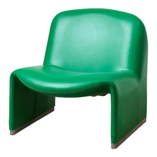 Kelly Green Upholstery Styled After Giancarlo PIretti for Castelli, 1969 For Sale