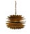 This very special and rare torch cut Brutalist metal globe by Tom Greene for Feldman Lighting does not often become...